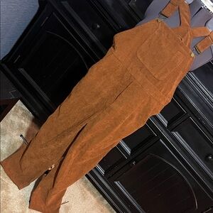 Cupshe Brown Wide Leg Jumpsuit